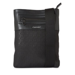 Calvin Klein Válltáska Calvin Klein Ck Elevated Flatpack Repreve K50K510823 Black Tonal Mono 01L