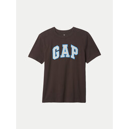 Gap Gap Marškinėliai 605364 Ruda Regular Fit