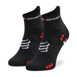 Compressport Ponožky Vysoké Unisex Compressport Pro Racing Socks V4.0 Run Low XU00047B_906 Black/Red