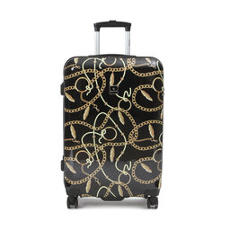 Saxoline Mellanstor hård resväska Saxoline Sx Golden Age M 4W 1456H0.60.10 Svart