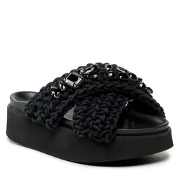 Inuikii Παντόφλες Inuikii Woven Stones 70103-106 True Black