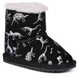 EMU Australia Čižmy EMU Australia Toddle Reflective Dino B12966 Black
