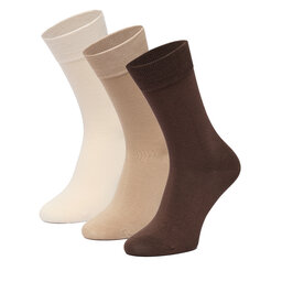 GINO ROSSI Lange Socken GINO ROSSI CEO_AS_GR_01_W_AW26 (3-PACK). Beige