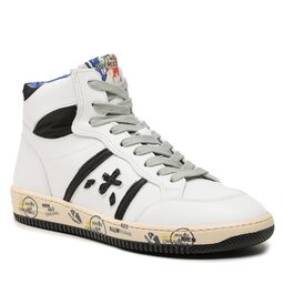 Premiata Сникърси Premiata Wally Hi 18321839 S White/Black