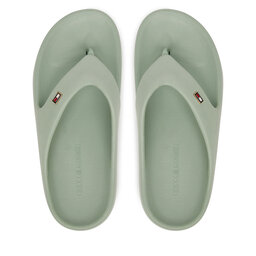 Tommy Hilfiger Žabky Tommy Hilfiger Th Comfort Beach Sandal FW0FW08522 Tyrkysová