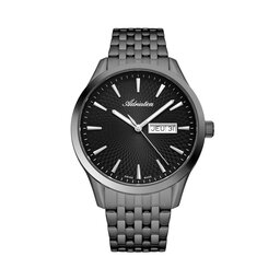 Adriatica Zegarek Adriatica A8327.S116Q Grey/Grey