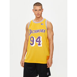 DC DC Майка Showtime Jersey ADYKT03229 Жовтий Regular Fit