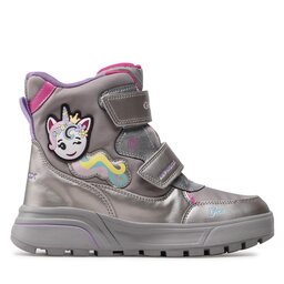 

Снігоходи Geox J Sveggen G.B Abx A J268AA 0FUNF C1A8N DD Dk Silver/Fuchsia, Срібний