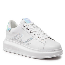 KARL LAGERFELD Сникърси KARL LAGERFELD KL62510A White Lthr/Iridescent