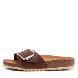 

Шльопанці Birkenstock Madrid Big Buckle 1006525 Cognac, Коричневий