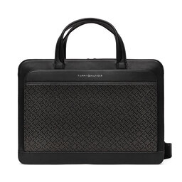 Tommy Hilfiger Τσάντα για laptop Tommy Hilfiger Monogram AM0AM12706 Μαύρο