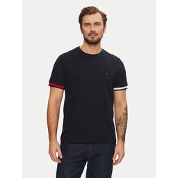 Tommy Hilfiger Tommy Hilfiger Póló Global Stripe MW0MW38078 Sötétkék Regular Fit