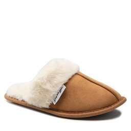 HYPE Tofflor HYPE Slip On Mule Slipper YWBS-007 Tan