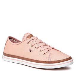 Tommy Hilfiger Teniși Tommy Hilfiger Iconic Kesha Sneaker FW0FW02823 Dusty Rose 502