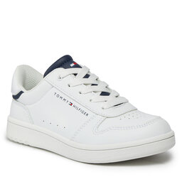 

Снікерcи Tommy Hilfiger Low Cut Lace-Up Sneaker T3X9-33349-1355 S White/Blue X336, Білий