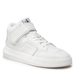 Calvin Klein Jeans Αθλητικά Calvin Klein Jeans Chunky Cupsole Laceup Mid Lth-Pu YM0YM00426 Triple White 0K8
