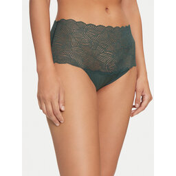 Chantelle Chantelle Klasične spodnje hlačke z visokim pasom Soft Stretch C11G80 Zelena