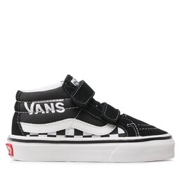 

Снікерcи Vans Sk8-Mid Reissu VN0A38HHBA21 Logo Black/White, Чорний