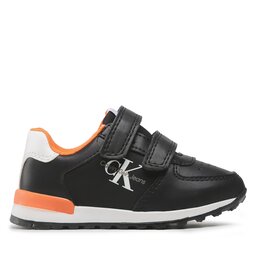 

Снікерcи Calvin Klein Jeans Low Cut Velcro Sneaker V1B9-80375-1470 M Black/White X001, Чорний