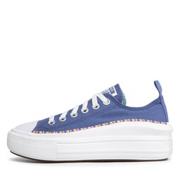 

Кеди Converse Ctas Move Ox 272854C Washed Indigo/Light Dew/White, Cиній