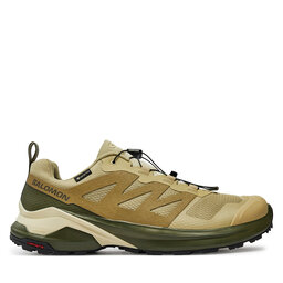 Salomon Běžecké boty Salomon X-Adventure Gore-Tex L47592500 Zelená