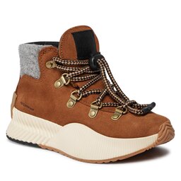 Sorel Polacchine Sorel Youth Out N About™ Conquest Wp NY4565-242 Velvet Tan/Chalk