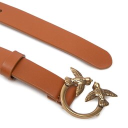 

Жіночий ремінь Pinko Love Day Macro Chain H2 Belt AI 22-23 PLT01 1H212X Y5H7 Cuoio L58Q, Коричневий