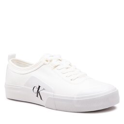 Calvin Klein Jeans Кецове Calvin Klein Jeans Skater Vulc Laceup Low Ny YM0YM00459 Bright White YAF