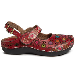 

Босоніжки Laura Vita Bicllyo 25 JD2183-5D Rouge, Червоний
