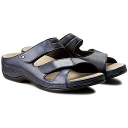

Шльопанці Berkemann Janna 01027 Blau Perlato 371, Cиній