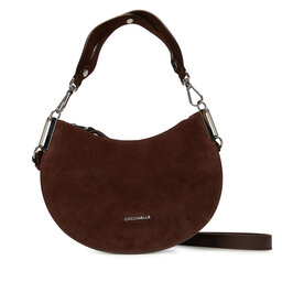 Coccinelle Ročna torba Coccinelle QKG Coccinellesunup Suede E1 QKG 13 03 Rjava