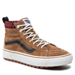 Vans Sneakersy Vans Sk8-Hi Mte-1 VN0A5HZYY491 Plaid Brown/Black