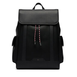 Tommy Hilfiger Rucksack Tommy Hilfiger Th Texture Backpack AM0AM14678 Schwarz