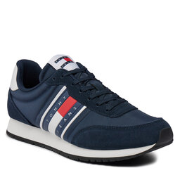 Tommy Jeans Sneakersy Tommy Jeans Tjm Runner Casual Ess EM0EM01351 Dark Night Navy C1G