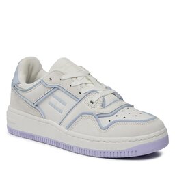 

Снікерcи Tommy Jeans Tjw Retro Basket Foam Edge EN0EN02420 Ecru / Breezy Blue YBL, Écru