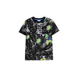 Coccodrillo Coccodrillo T-Shirt WC5143201MBJ Μαύρο Regular Fit