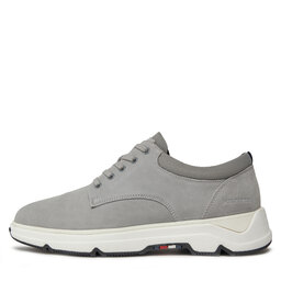 

Снікерcи Tommy Hilfiger Casual Hilfiger Hybrid Suede FM0FM04996 Antique Silver PRT, Срібний
