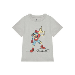 Aulp Aulp Camiseta Timon Gris Regular Fit
