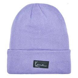 Karl Kani Căciulă Karl Kani Small Signature Long Beanie 7050058 Lilac Bloom