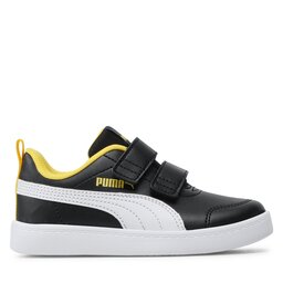 

Снікерcи Puma Courtflex V2 V Ps 371543 27 Puma Black/White/Pele Yellow, Чорний