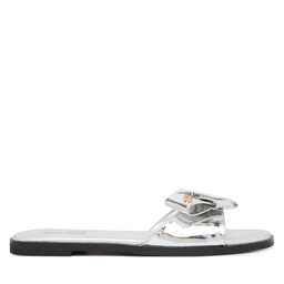 LOVE MOSCHINO Pantoletten LOVE MOSCHINO JA28142G0OJE090B Silberfarben