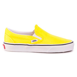 

Кросівки Vans Classic Slip-On VN0A4U38WT71 (Neon) Lemon Tonic/Tr Wht, Жовтий