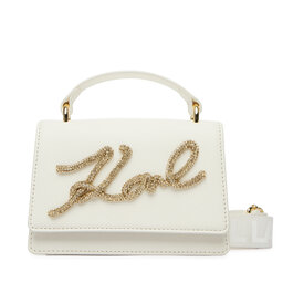 Karl Lagerfeld Kids Handtasche Karl Lagerfeld Kids This Is St Tropez D3 Z31212 Weiß