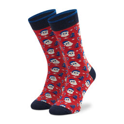 Cabaïa Calcetines altos para hombre Cabaïa Barbe Blanche SOKFW2122 Rojo