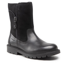 Geox Kozačky Geox J Shaylax G. Wpf B J16EYB 00043 C9999 S Black