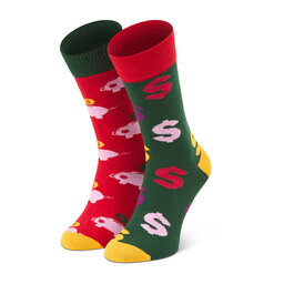 Dots Socks Hohe Herrensocken Dots Socks D20WF-SX-019-X Bunt