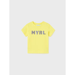 Mayoral Mayoral Camiseta 106 Amarillo Regular Fit