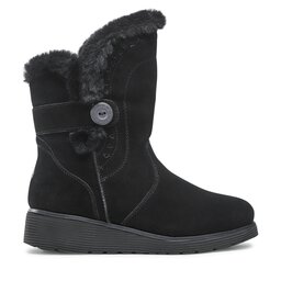 Skechers Μποτάκια Skechers Cozy Peak 49811/BLK Μαύρο