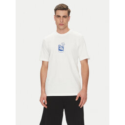 adidas adidas T-Shirt Lounge Drink Graphic JJ4013 Weiß Regular Fit