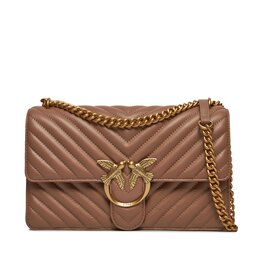 PINKO Handtasche Pinko Love One Classic Dc PE 24 PLTT 100941 A0GK Braun